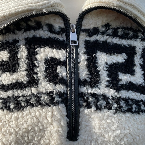 Isabel Marant Étoile | Garner Fleece Quarter Zip Pullover - Picture 8 of 16